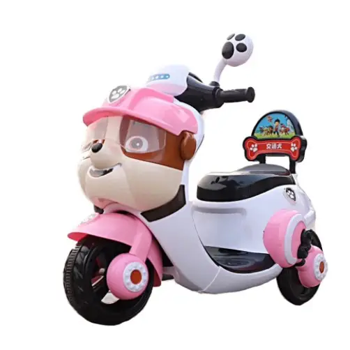Venta al por mayor, alta calidad, cuatro ruedas, mini bebé, batería recargable, niños, motocicleta