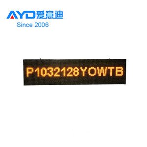 ป้ายข้อความโฆษณาสุดสร้างสรรค์ขนาด100*20ซม. ป้ายข้อความรถบัส LED แบบเปิดหน้าจอแสดงผล LED ผลิตจากโรงงาน - Product Image 6