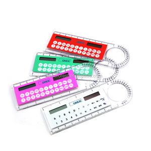 Multifunción Mini portátil de bolsillo de 8 dígitos calculadora electrónica con la regla - Product Image 1