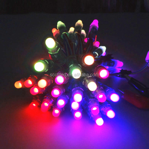 12 V 18awg Pixel Pallottola nodi 100 leds con trecce WS2811 Smart RGB ha condotto le luci della stringa impermeabile digitale full color - Product Image 5