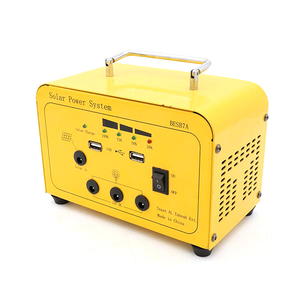 BELTTT off-Grid 迷你独立直流太阳能系统 12 v DC 7AH 电池便携式电源套件移动电源用于野营和照明