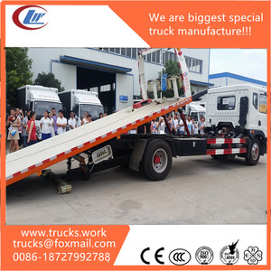 双轴中国平板2轴牵引小车拖车牵引半挂车 - Product Image 4