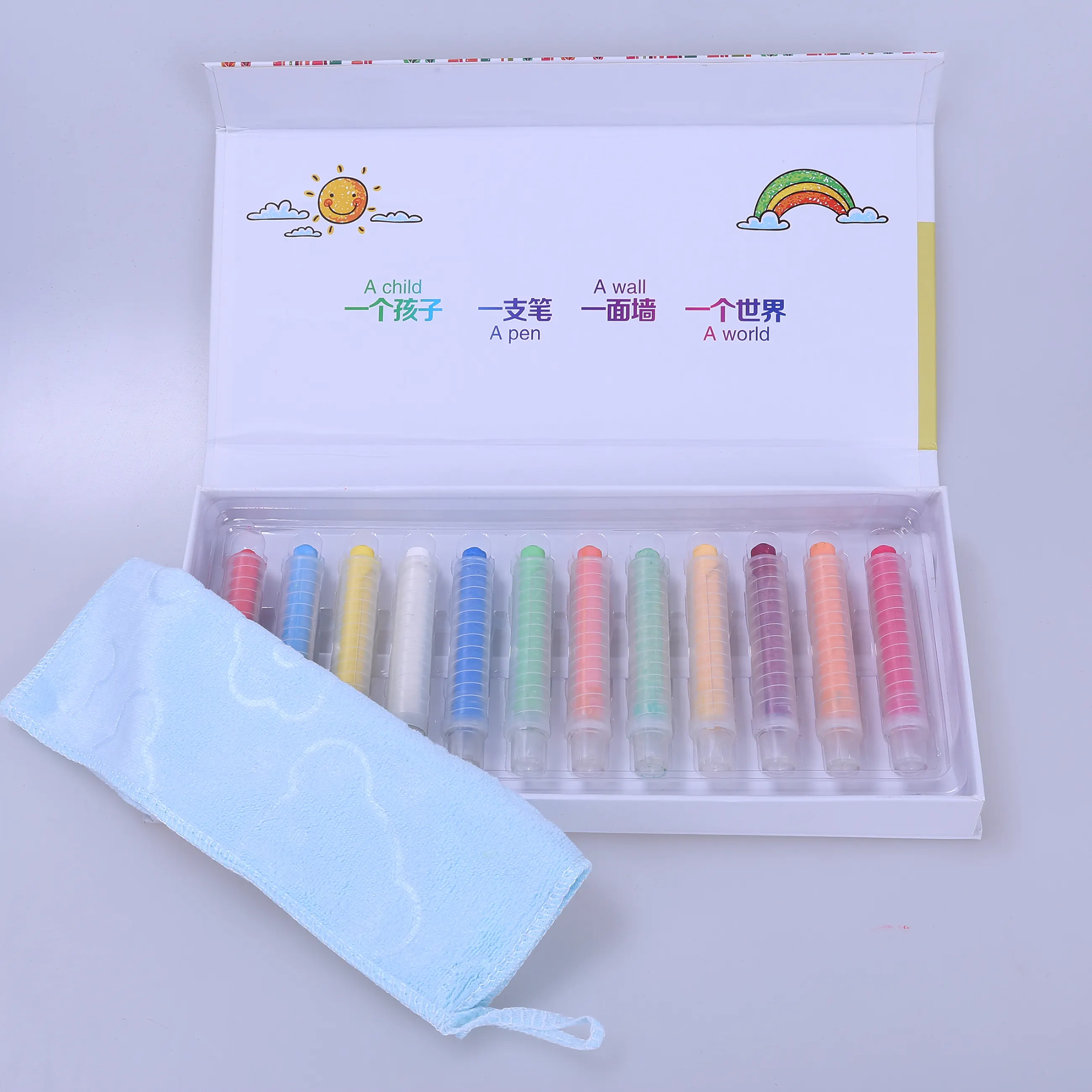 Crayones Multicolor no tóxicos para niños, gran descuento, no tóxico