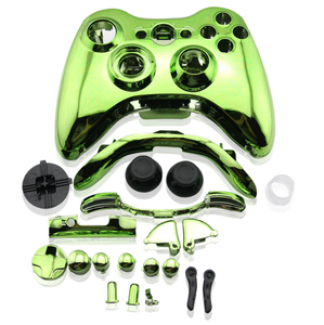 Capa invólucro para controle sem fio xbox 360, caixa de substituição para controle sem fio xbox360
