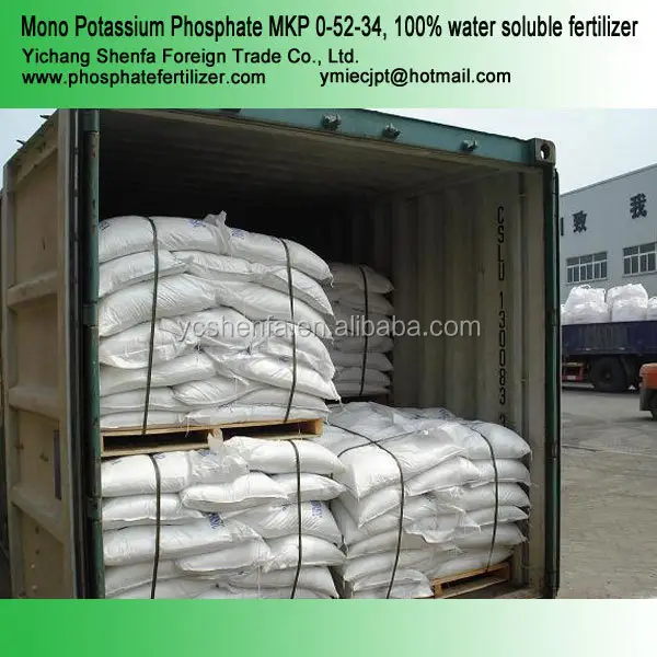 Mono Potasyum Fosfat MKP 0-52-34 100% suda çözünür gübre