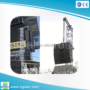 Line Array Speaker Truss Lift Stand con Display a traliccio a mano con paranco a catena Line Array Truss per concerti all'aperto - Product Image 5
