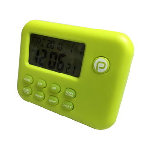 Timer elettronico da cucina con retroilluminazione blu con Multi-funzionalità unica realizzata in plastica resistente - Product Image 5