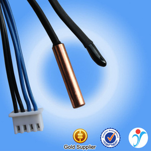 中国供应商 Cu 5*25 探头空调 NTC 热敏电阻温度传感器 - Product Image 6