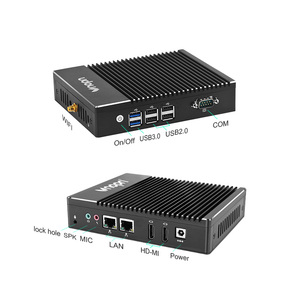 Cheap Dual Nic Thin Client X86 Single Board <strong>Linux</strong> Win10 Business Desktop <strong>Computer</strong> Fanless Mini PC - Product Image 4
