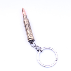 亜鉛合金弾丸型金属キーホルダー弾丸モデルキーリング - Product Image 6