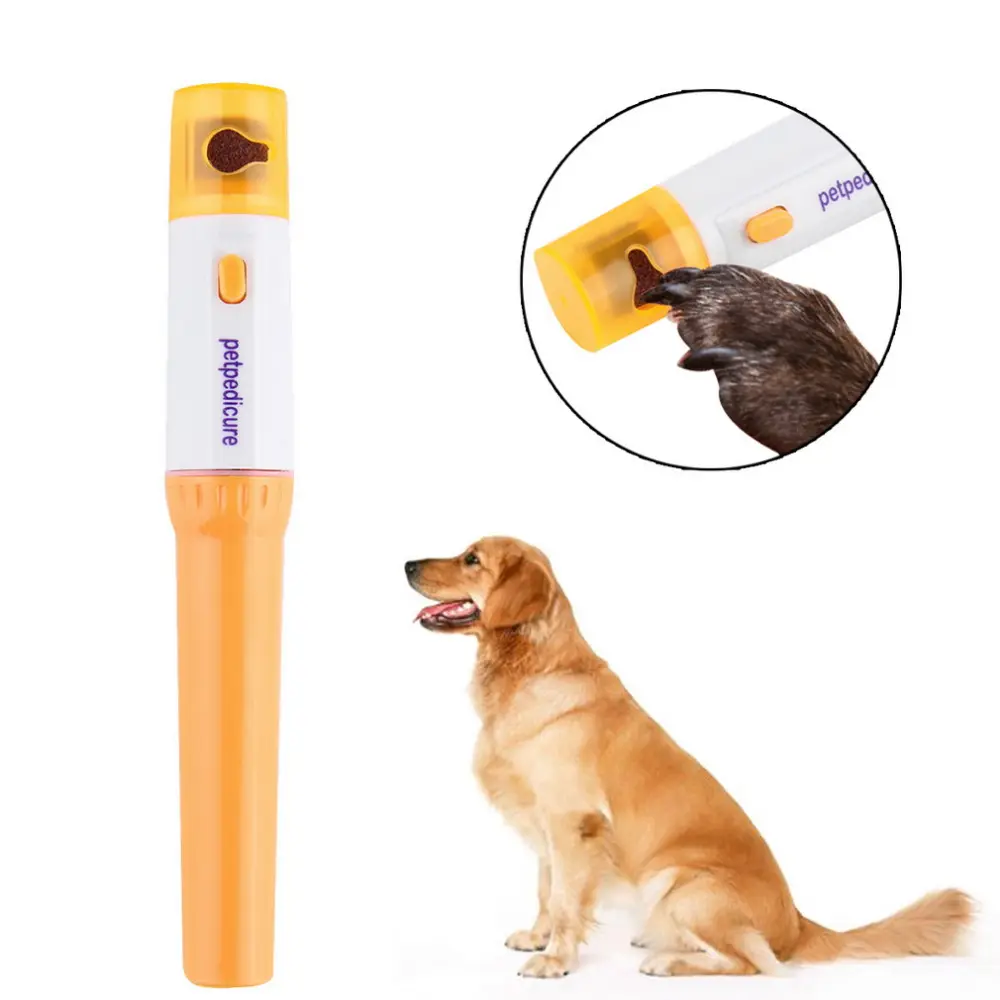 Produits TV Pet chien chat professionnel automatique griffe soins des ongles broyeur électrique toilettage tondeuse perceuse à ongles