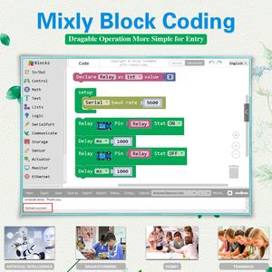 Kit di avviamento facile OEM/ODM RJ11 per scheda Arduino U NO R3