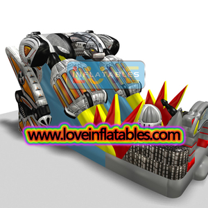 Neues <span class=keywords><strong>Design</strong></span> Big Robot Castle Slide für kommerziellen Spielplatz