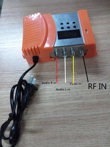 Modulador digital RF de banda completa, sistema de TV, AV-RF, convertidor de audio y vídeo AV a RF, 2018 - Product Image 4
