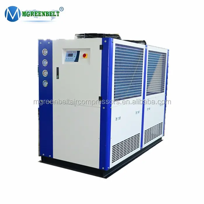 Impianti di refrigerazione 55kW 15 ton Refrigeratore Industriale Macchina di Raffreddamento Ad Acqua di Raffreddamento di Aria Refrigeratore D'acqua