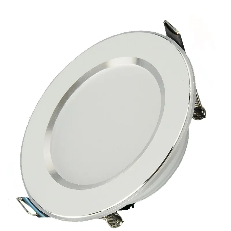 5 Wát 7 Wát 9 Wát Không Thấm Nước LED Downlight Dimmable Trắng Ấm Lạnh Trắng 3 Màu Lõm Dẫn Đèn Ánh Sáng Tại Chỗ AC85-265V