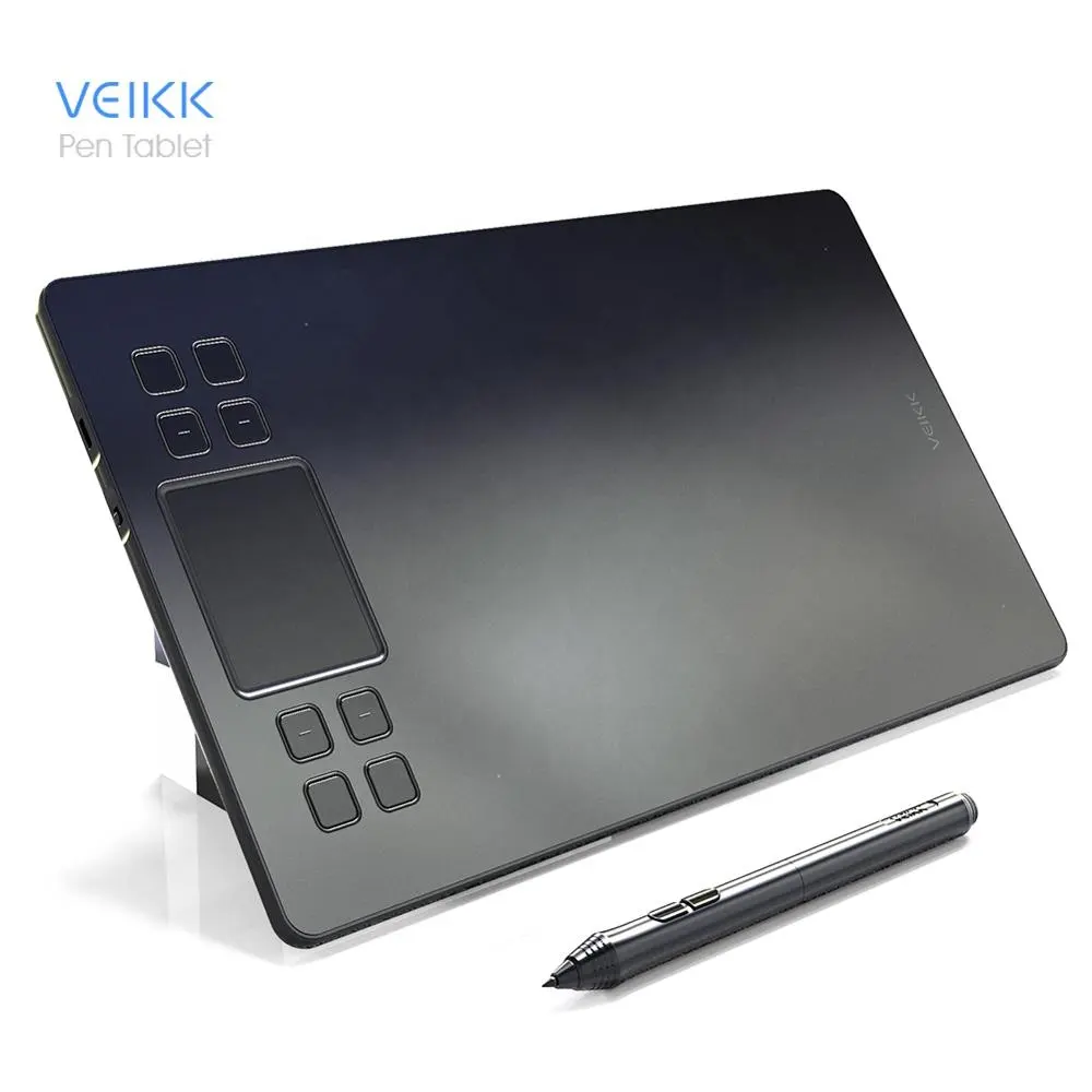 VEIKK A50 usb kağıtsız animasyon tablet dijital çizim tablet sayısallaştırıcı tablet 8192 seviyeleri ile
