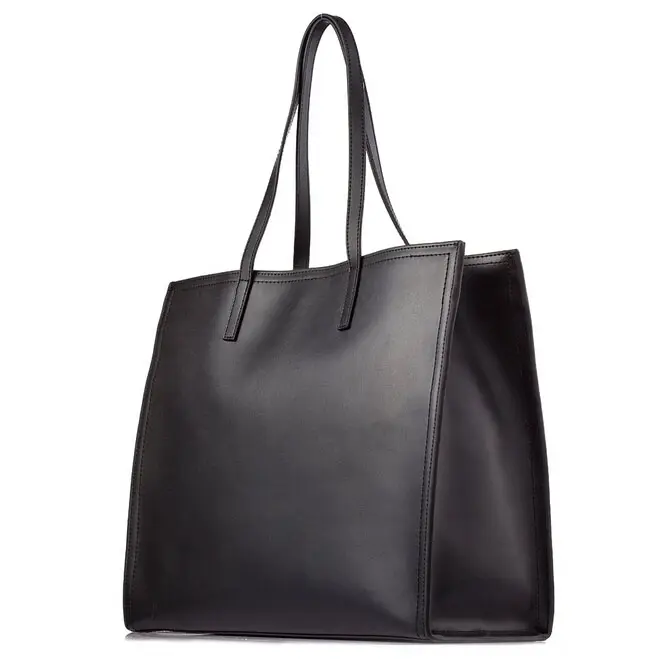 2016 OEM ladies leather bags handbag women tote bag shoulder bag manufacturer china with zippers