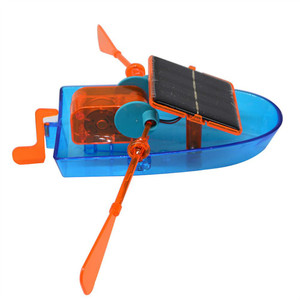 有趣的茎玩具DIY太阳能船科学套件儿童教育太阳能儿童玩具2019 - Product Image 2