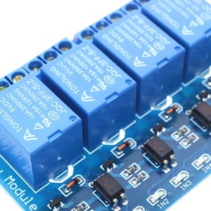 Modulo relè miniaturizzato a 4 canali 5V con optoaccoppiatore protettivo per uso generale relè di tensione Ardu DSP AVR braccio sigillato