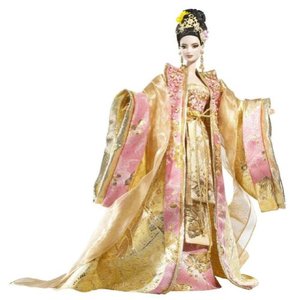 中国传统少数民族娃娃服装中国古代乙烯娃娃
