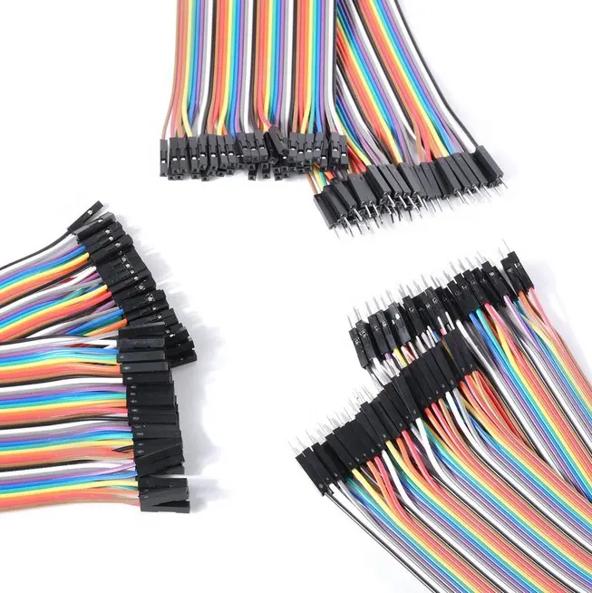 40 cables de puente hembra a hembra sin soldadura 40 cm cinta Arduino