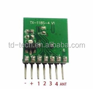 Taidacent433MhzスーパーヘテロダインRFワイヤレストランスミッターモジュール1527エンコードEV1527コード3V-24Vリモートコントロール用 - Product Image 2