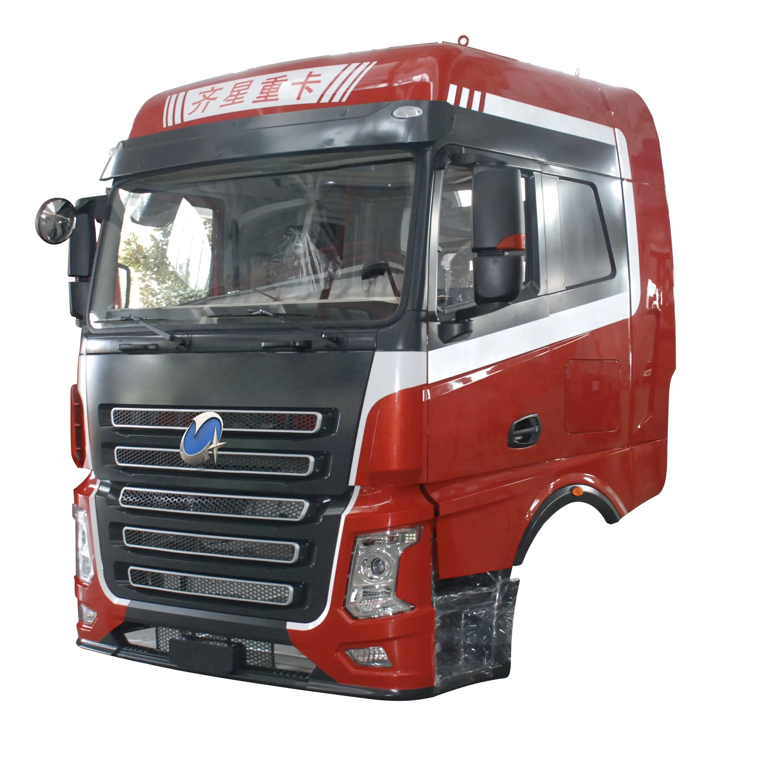 Novo Tipo de QiXing heavy duty semi reboque do trator cabine do caminhão peças de reposição