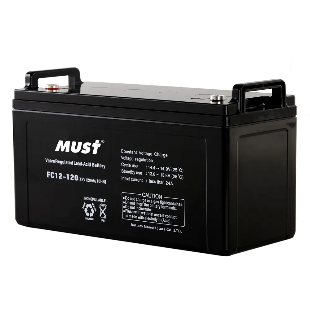 12V 120Ah AGM Battery for Solar Inverter