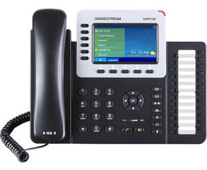 New Grandstream GXP2140 and <strong>GXP2160</strong> VoIP Phones with Color LCD Screens