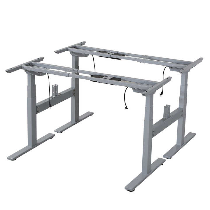 Tinggi Adjustable Meja Bingkai Wajah untuk Wajah Workstation Adjustable Kaki Meja dengan Linear Actuator Duduk Berdiri Meja Bingkai Logam Kaki
