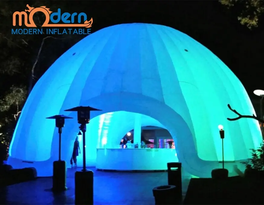 CustomマーキーIgloo InflatableドームTent、インフレータブルキャンプテント、インフレータブルパーティーテント販売のため