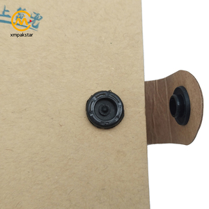 Custom chiusura a bottone mini journal note book Kraft notepad taccuino tascabile con penna e nota adesiva