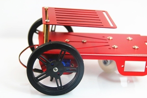 Мини 2WD робот автомобиль-электронный DIY игрушечный Аккумулятор для детей & Carto - Product Image 6