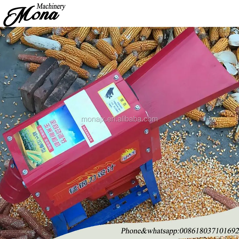 Corn kernel removing machine/double roller corn threshing machine/corn peeler and thresher machine