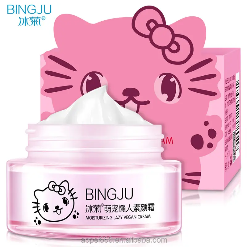 Crema facial blanqueadora, crema de dibujo de Hello Kitty