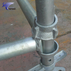 Cuplock iskele özellikleri 48.3mm tüp 3.0 m/2.0 dikey standart ledger podyum