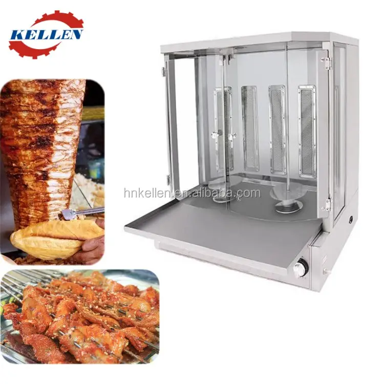 Prezzo più basso multifunzione shawarma macchina per la vendita in sri lanka