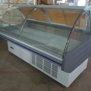 Kính Cong Phục Vụ Trên Tủ Lạnh Hiển Thị/Thịt Nấu Chín Phục Vụ Trên/Phục Vụ Trên Quầy - Product Image 3