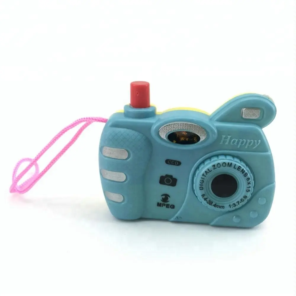 Piccola macchina fotografica regalo di promozione mini giocattolo di plastica per i bambini