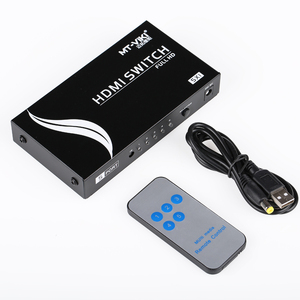 4K 30HZ <strong>HDMI</strong> <strong>Switch</strong> 5 in <strong>1</strong> Out, MT-VIKI 5x1 <strong>HDMI</strong> Switcher with IR Remote Control - Product Image 4