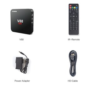 Hot v88 4 K Android 5.1 Smart TV Box Rockchip RK 3229 1 Gam/8 Gam 4 USB Quad Core 1.5 GHZ Media Player SCISHION V88 TV Box - Product Image 6