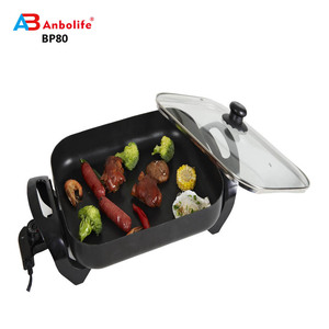 กระทะไฟฟ้าโดย Culina 18/10สแตนเลส,Nonstick ภายใน,พร้อมฝาแก้ว12นิ้วรอบ <span class=keywords><strong>Ptfe</strong></span> <span class=keywords><strong>Pfoa</strong></span>-ฟรีเครื่องล้างจานปลอดภัย