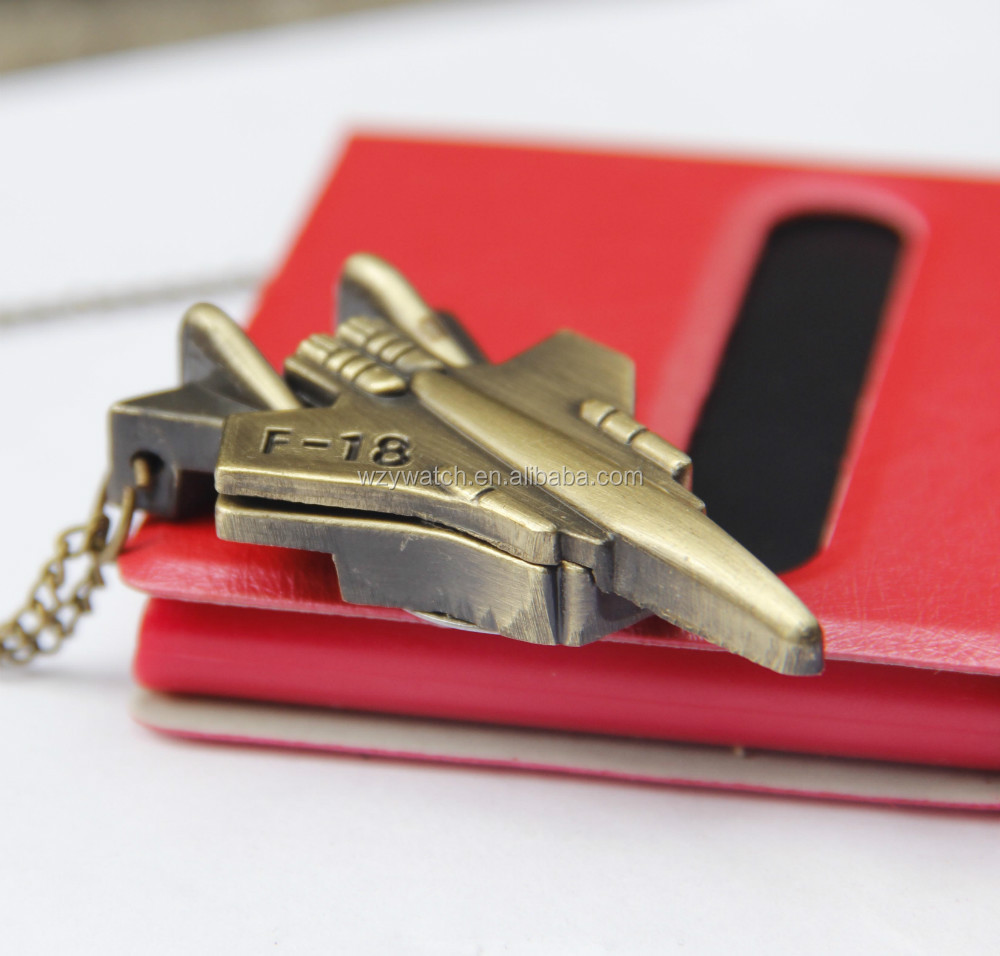 F-18 Fighter Plane Pocket <strong>Watch</strong> Necklace/gift/pendent <strong>Watch</strong> Factory Direct Sale!!! - Product Image 5