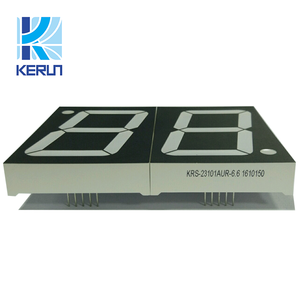 KRS 1510AUR OEM ODM Крытый 2.3 дюйм(ов) 1 цифры большой жк-дисплей <span class=keywords><strong>7</strong></span> сегмента
