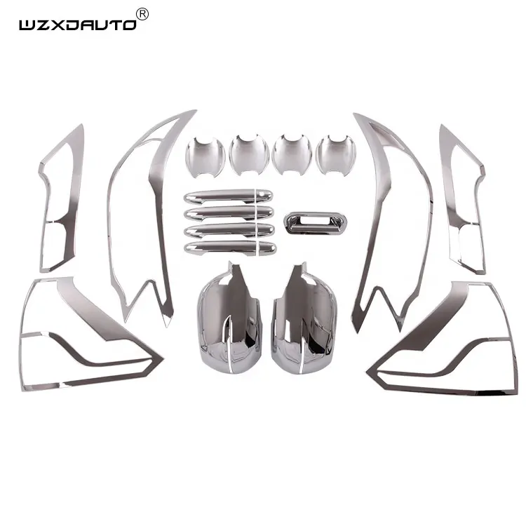 WZXD High Quality Chrome Kits Car Exterior Decoration Accessories Fit For H-ONDA CRV For CR-V 2012