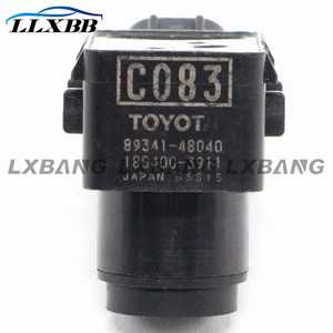 丰田雷克萨斯RX350 RX450h 3.5L升凯美瑞汽车8934148040原装新款PDC驻车传感器防水黑色89341-48040