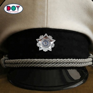 Kap şapka yaka pimleri tedarikçiler Custom Made yıldız şekli Logo yumuşak Metal emaye Pin rozetleri üreticisi