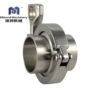 2 Inç 4 Inç Paslanmaz Çelik Sıhhi Boru Tüp Parçaları Tri Kelepçe Uydurma - Product Image 4