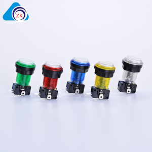 Factory Direct Push Button Kit Druckknopf schalter USB, transparente Arcade-Taste - Product Image 3
